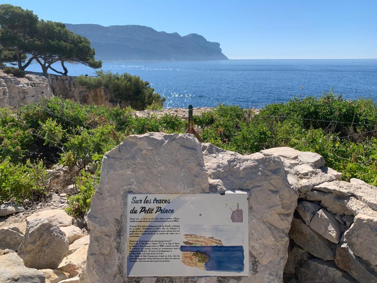 Large Private Garden, Quiet 2-Bedroom Apartment, Air Conditioning, Wifi, Parking Cassis Exterior photo